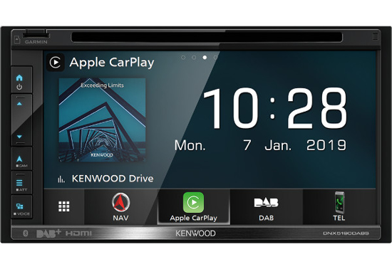 Picture of Kenwood, DNX-5190DABS 2-DIN DVD multimedija su navigacija, Bluetoo                                                                                    