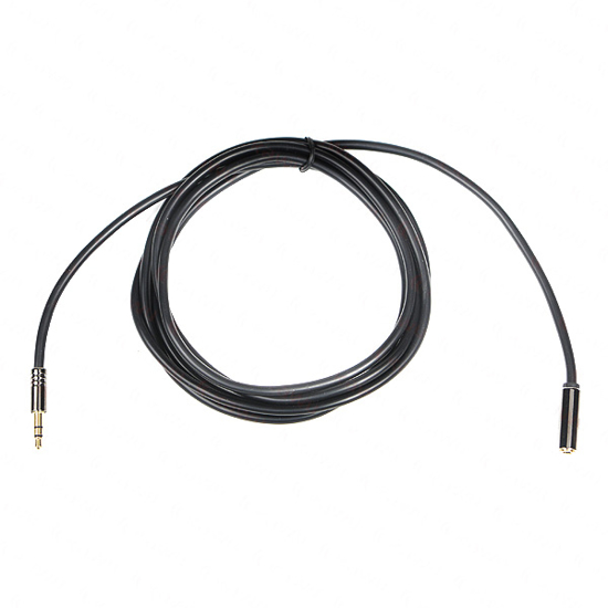 Picture of Aux iejimo adapteris jack 3.5mm kistukas - 3.5mm lizdas, 2m                                                                                           