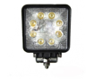 Picture of LED zibintas, kvadratinis 27W, 9x3W flood                                                                                                             