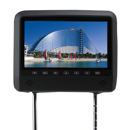 Изображение MH701BK-DV  LCD DVD grotuvas-monitorius su atlosu  7”                                                                                                 