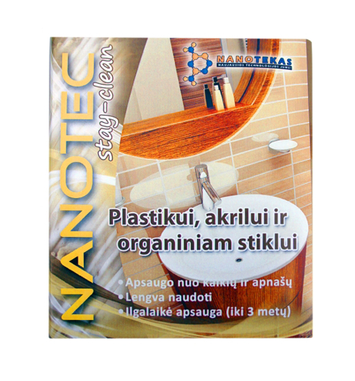 Изображение NANOTEC Nanodanga organiniam stiklui, plastikiniams pavirsiams                                                                                        