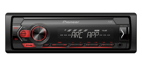 Изображение Pioneer, MVH-S120UB RDS magnetola su  USB                                                                                                             