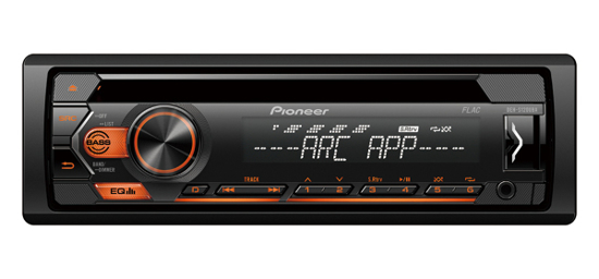 Изображение Pioneer, MVH-S120UBA RDS magnetola su  USB                                                                                                            