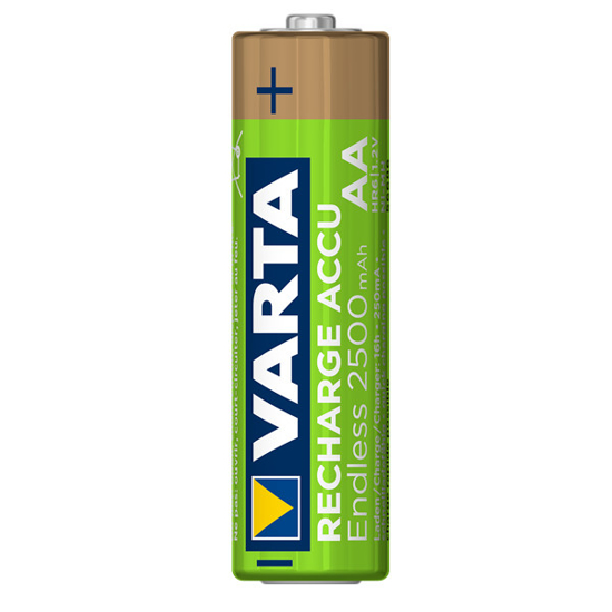 Vaizdas VARTA , 2600mAh 1.2V, HR6 / AA įkraunamos baterijos                                                                                                   