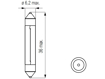 Изображение Bosma lempute SV6, 3W, 6X36                                                                                                                           