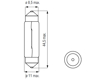 Picture of Bosma lempute SV8.5, 10W 11X44                                                                                                                        