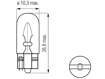 Picture of Bosma lempute T10, 2W                                                                                                                                 