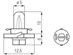 Picture of Bosma lempute BX8.4D, 1.2W                                                                                                                            