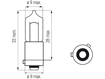 Изображение Bosma lempute BA15s, 20W, halogen                                                                                                                     