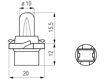 Picture of Bosma lempute B12.3D, 2W                                                                                                                              