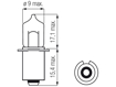 Picture of Bosma lempute PX13.5s, 15W itampa: 6 V                                                                                                                