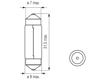 Изображение Bosma lempute SV7, 3W itampa: 6 V                                                                                                                     