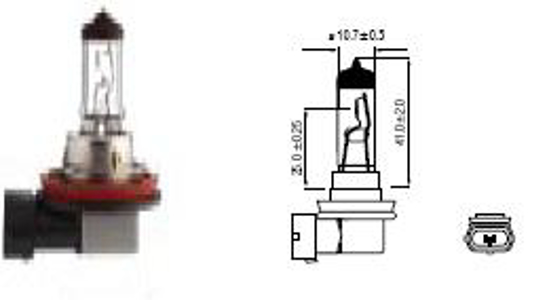 Изображение Bosma lempute H8, 35w                                                                                                                                 