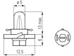 Picture of Bosma lempute B8.4D, 1.2W                                                                                                                             