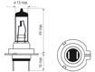 Изображение Bosma lempute H7, 12V, 55W, HDLL long life                                                                                                            