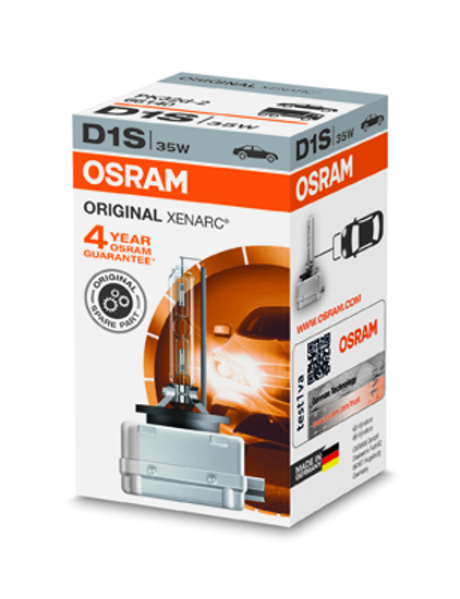 Изображение OSRAM XENARC Original, Lempute XENON D1S 66140                                                                                                        