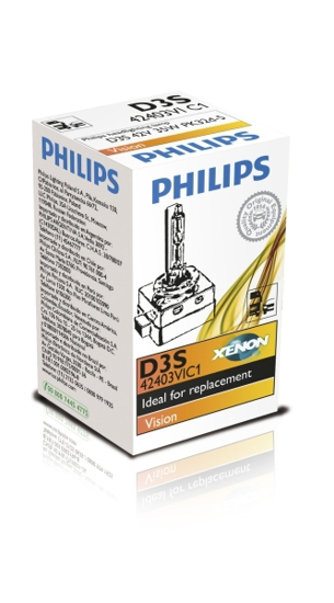 Изображение Philips, Lempute XENON D3S 42403VIC1                                                                                                                  