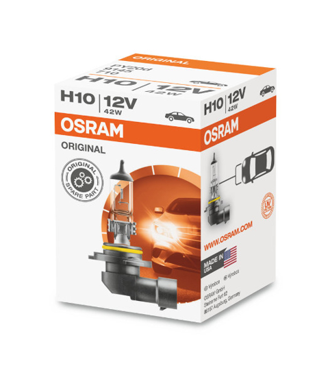 Picture of Osram lempute , H10, 42W, PY20d, 9145                                                                                                                 