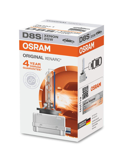 Picture of OSRAM XENARC Original, Lempute XENON D8S 66548                                                                                                        