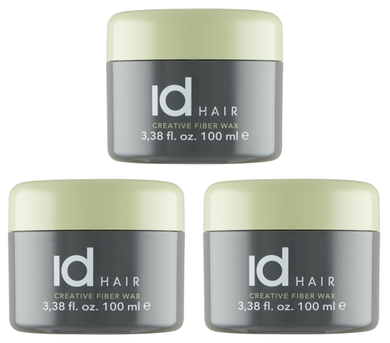 Изображение IdHAIR – Creative Fiber Wax 3 x 100 ml                                                                                                                