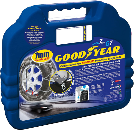 Изображение Goodyear 77950: 7 mm automobiliu Ratu grandines, TUV ir ONORM patvirtintos, 060 dydzio