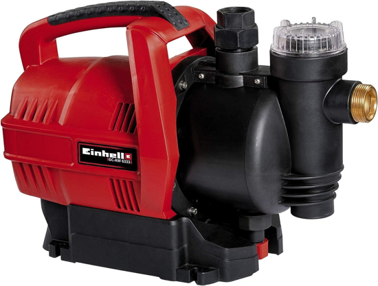 Einhell Buitinio vandens aparatas GC-AW 6333 (630 W, 3,6 baro slegis, 3300 l/h debitas, pirminis filtras, atbulinis voztuvas, automatinis srauto jungi