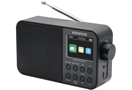 Kenwood, CR-M30DAB-B, radijo imtuvas, DAB, ekranas     