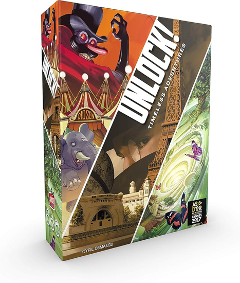 Vaizdas „Unlock! Timeless Adventures“  kooperacinis kortu zaidimas                                                                                            