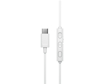 JVC, HA-S33UC-WU, baltos sp. dinamines ausines, mikrofonas                 