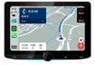 KENWOOD, DMX9724XDS 1-DIN AV grotuvas su 10.1" ekranu, Bluetooth        